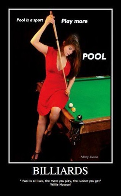 mary avina trick shot princess billiards pool